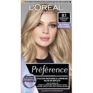 L'oréal paris préférence coloration permanente 8.1 copenhague blond clair cendré