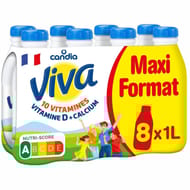 Viva uht vitaminé 1,0% mg et 2.7% de lactose bouteille