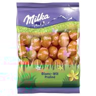 Milka petits oeufs blanc praliné x1-350g
