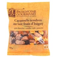 Patrimoine gourmand caramels tendres au lait frais d'Isigny 350g