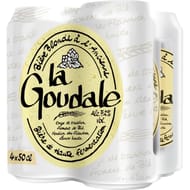 La goudale biere blonde a l'ancienne 4x50cl 7.2%vol