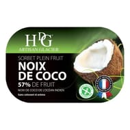 HDG bac sorbet noix de coco 750ml 488g