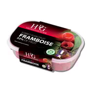 Hdg bac sorbet framboise 750ml 4875g