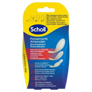 Scholl pansements ampoules mix x5