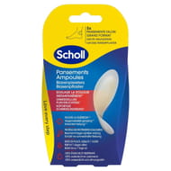 Scholl pansements ampoules talon grand format x5