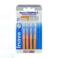 Inava brossettes interdentaires mono compact orange x4