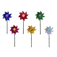 Tige de décoration pour jardin moulin à vent