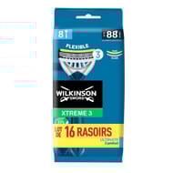 Wilkinson xtreme 3 ultimate comfort lot de 2x8