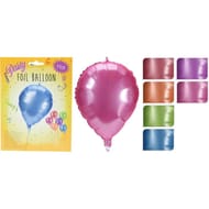 Ballon aluminium coloré