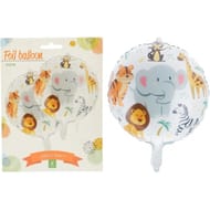 Ballons aluminium animaux x2
