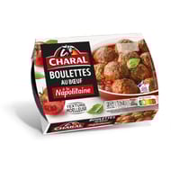 Boulettes au boeuf à la napolitaine 300g Charal