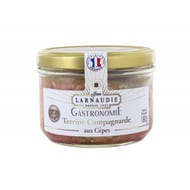 Jean larnaudie terrine de campagne aux cepes gastronomie verrine 180g