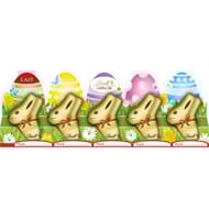Lindt 5 mini lapins or 50g
