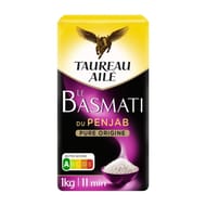 Taureau ailé riz basmati Penjab 1kg