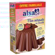 Alsa préparation flan entremets au chocolat 290g