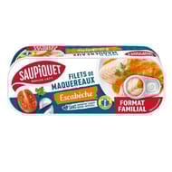 Saupiquet filets de maquereaux à la sauce escabeche - 226g