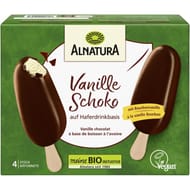 Alnatura bâtonnets vanille chocolat bio 4x110ml 340g
