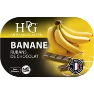 HDG bac crème glacée banane rubans de chocolat 750ml 488g