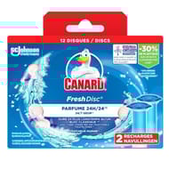 Canard fresh disc recharge 12 disques fraîcheur marine x2