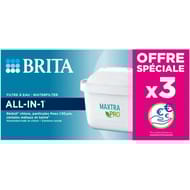 Brita pack 3 filtres à eau Maxtra Pro- All-In-One 1051530