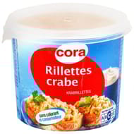 Cora rillettes au crabe 150g
