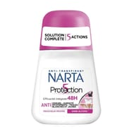 Narta déodorant femme roll-on pierre d'alun 50ml