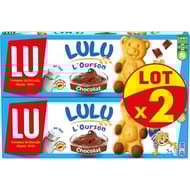Lulu l'ourson chocolat lot x2 300g
