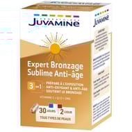 Juvamine expert bronzage sublime anti âge 60 gélules 21g