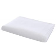 Drap plat 240x310 "uni 57 fils blanc"