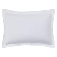 Taie d'oreiller 50x70 "uni 57 fils blanc"