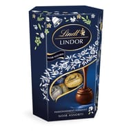 Lindt cornet lindor noir assorti 200g