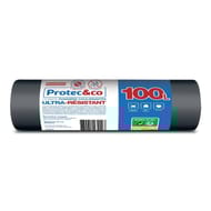 Sacs poubelle ultra resistant antibacterien anti odeur 100L x10