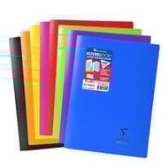 Clairefontaine cahier koverbook avec rabats petits carreaux 21x29,7cm 96 pages