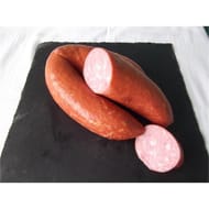 Saucisson ail fumé courbe boyau naturel