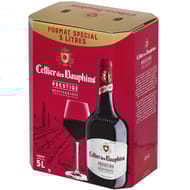 Cellier des dauphins igp mediterranée prestige rouge bib 5l 12.5%vol