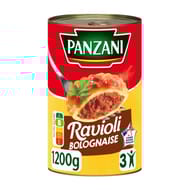 Panzani ravioli bolognaise - viande bovine francaise - plat cuisiné 1,2kg