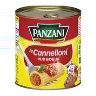 Panzani cannelloni pur boeuf francais - plat cuisiné 800g