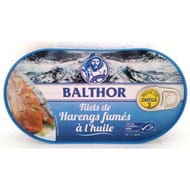 Balthor filets de harengs fumés 130g