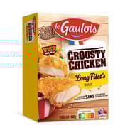 Le Gaulois crousty chicken long filets 400g