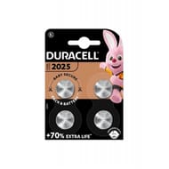 Duracell 4 piles pour appareil électronique cr 2025 4g