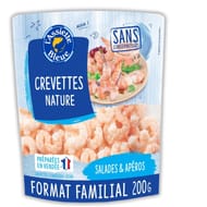 L'Assiette Bleue crevette nature 200g