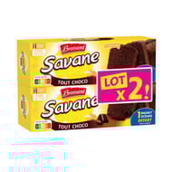 Brossard lot 2 savane tout chocolat 310g