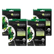 Garnier skinactive masque tissu charbon pur lot x4