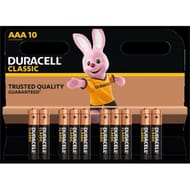 Duracell piles classiques AAAX10