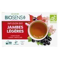 Biosens infusion jambes légères bio 20 sachets 30g