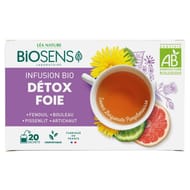 Biosens infusion dépuratif foie bio 20 sachets 30g