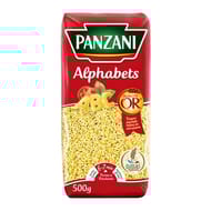 Panzani pâtes à potage alphabets 500g