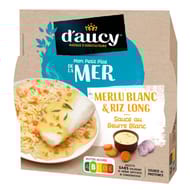 D'aucy filet de merlu sauce mousseline micro-ondable 300g