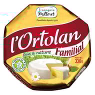 Fromagerie milleret L'ortolan familial 330g