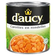 D'aucy carottes rondelles 1/2 240g